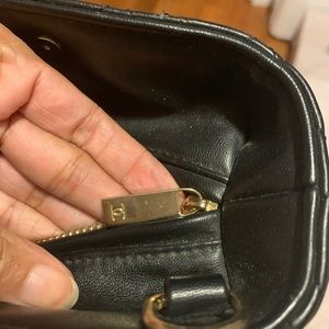 Chanel top handle mid size tote